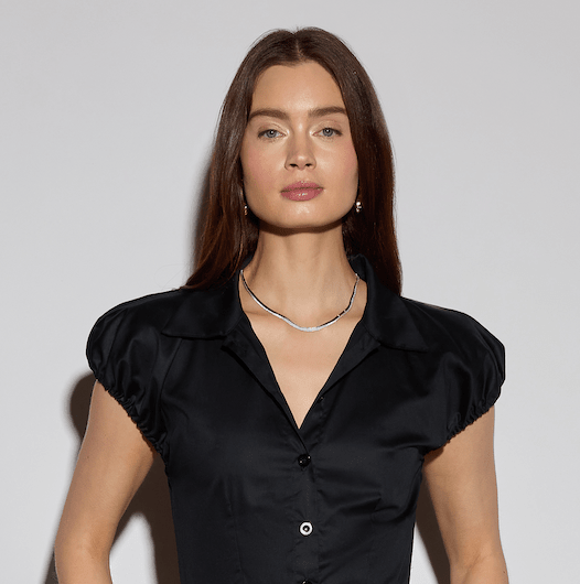 Balloon Sleeve Blouse - Jasmine Elaine