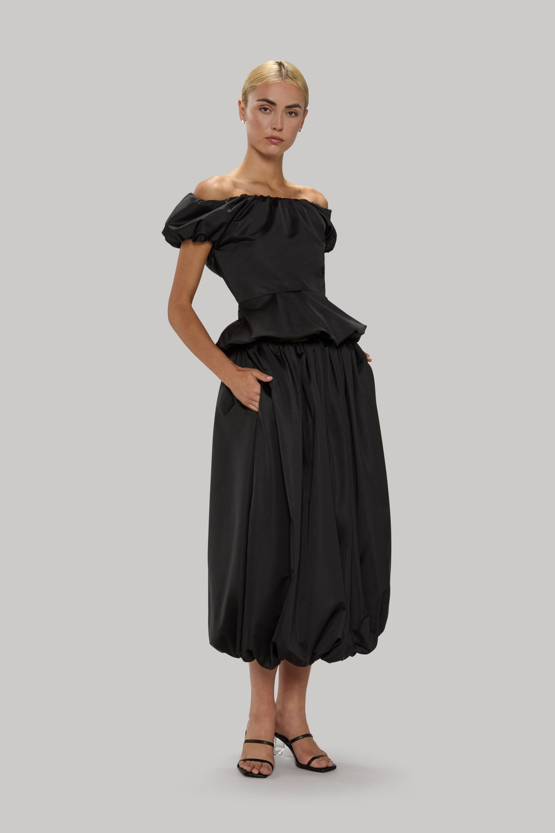 Balloon Tee On/Off Shoulder - Jasmine Elaine