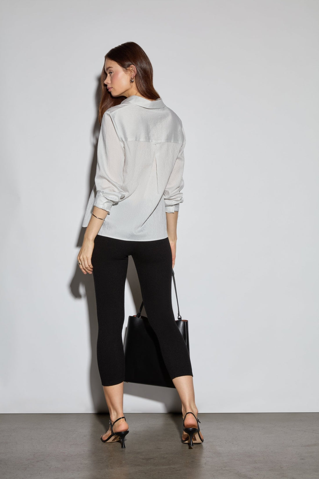 The Stripped Button Up - Jasmine Elaine