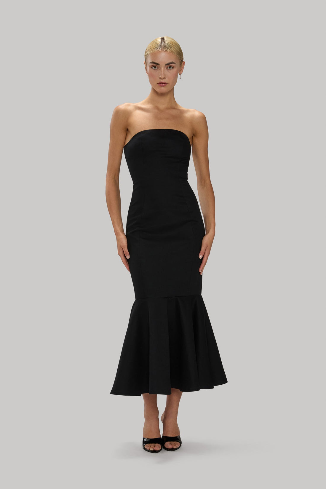 Trumpet Hem Tube Dress - Jasmine Elaine