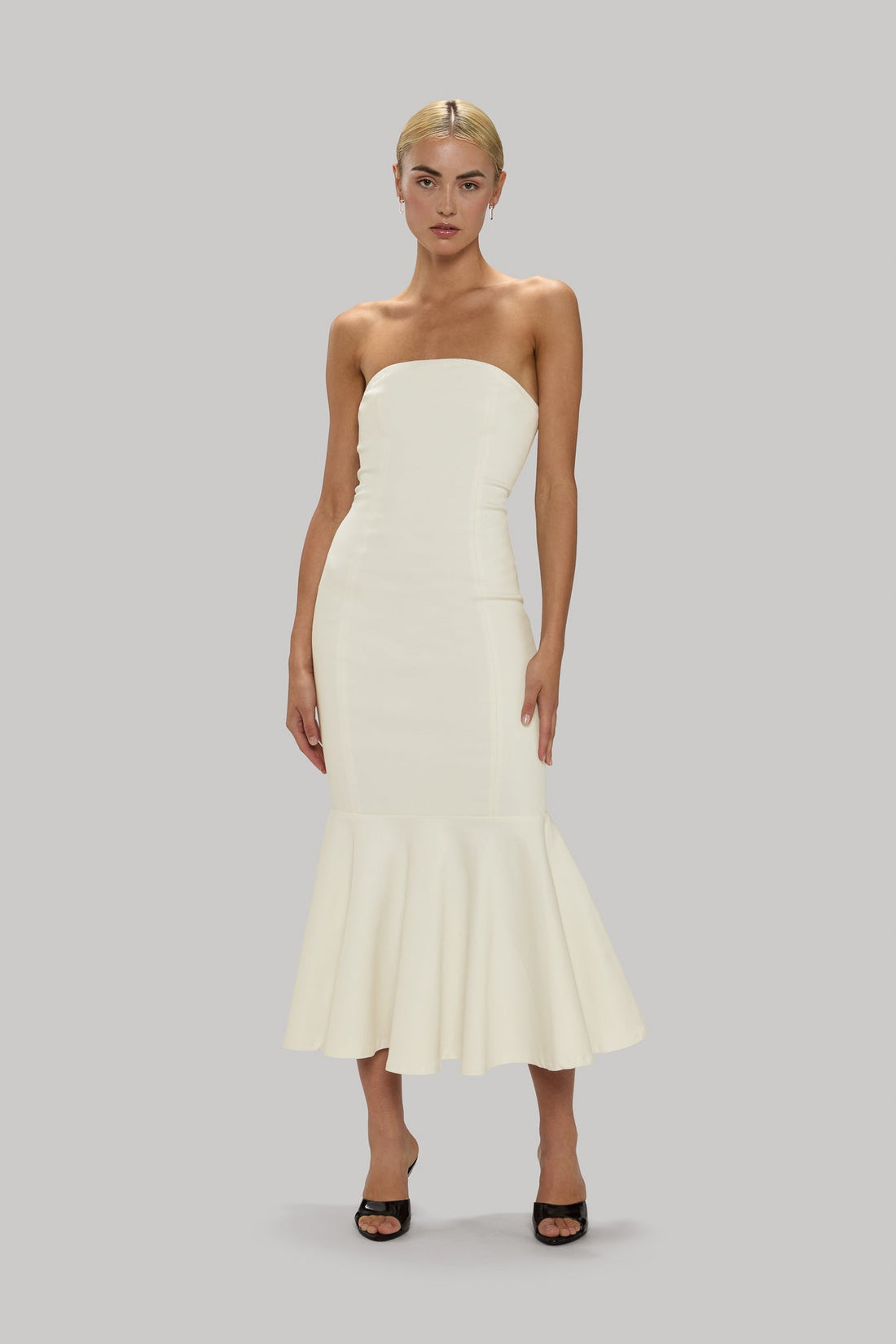 Trumpet Hem Tube Dress - Jasmine Elaine